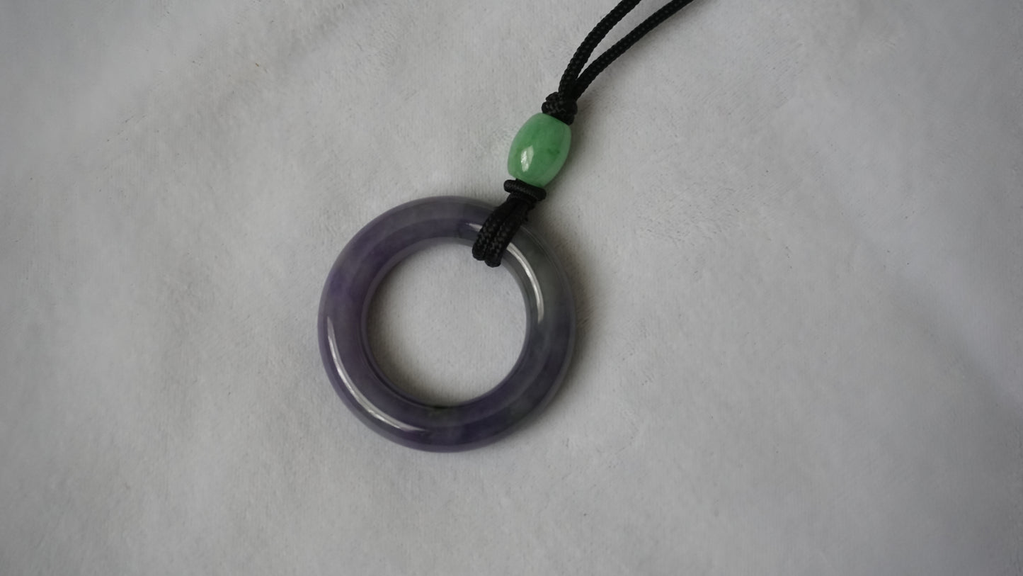 Eggplant Purple Pendant