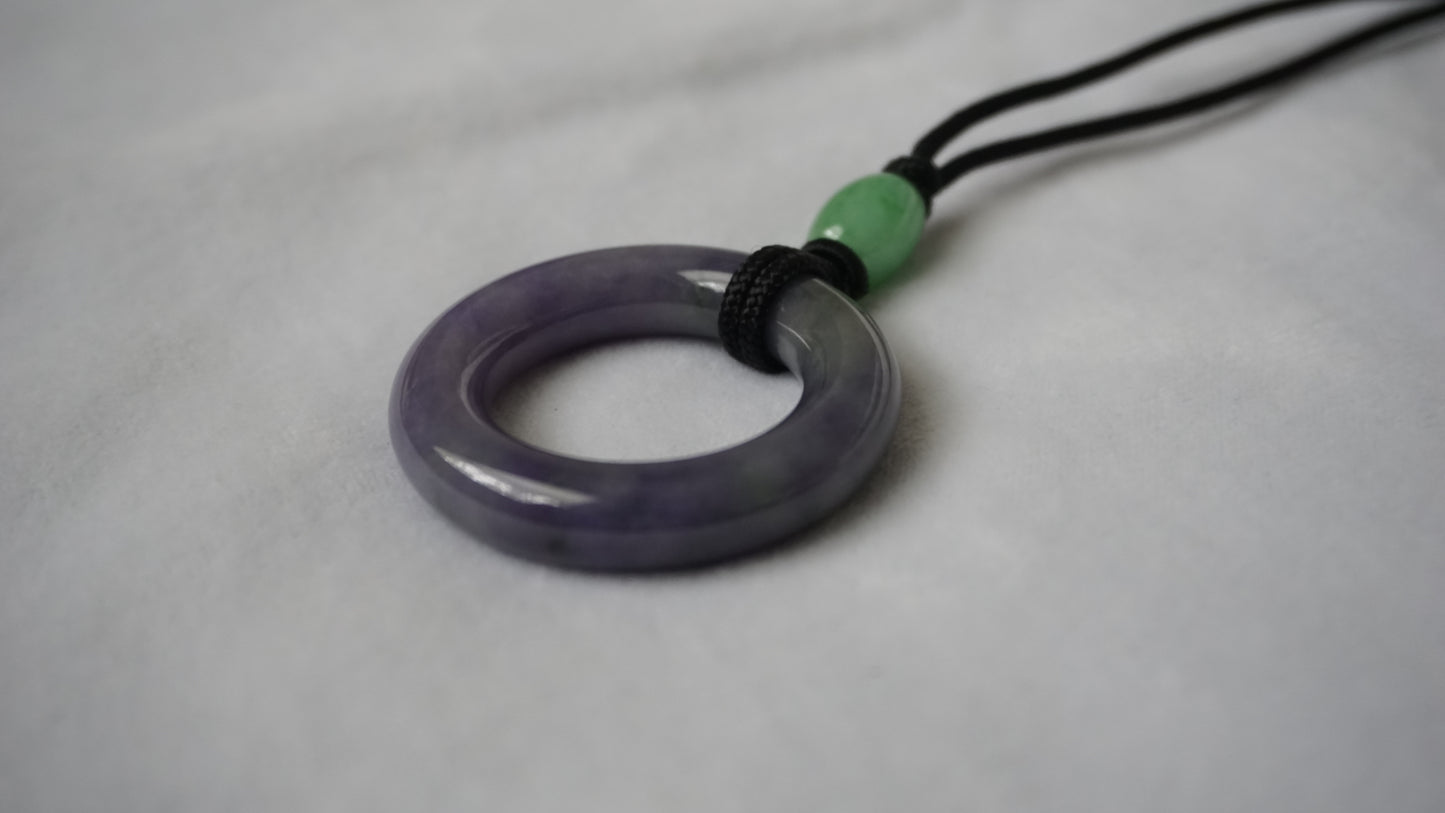 Eggplant Purple Pendant