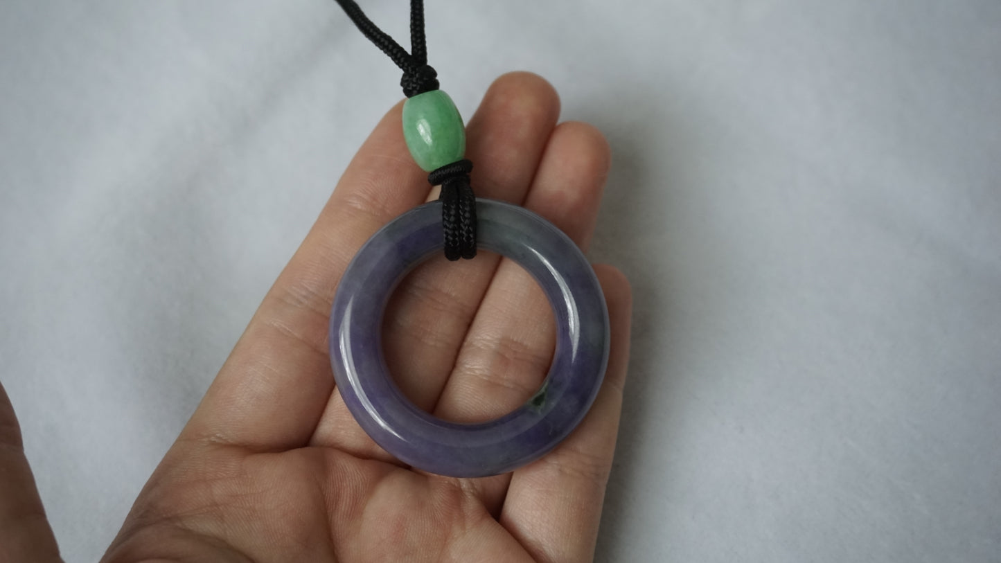 Eggplant Purple Pendant